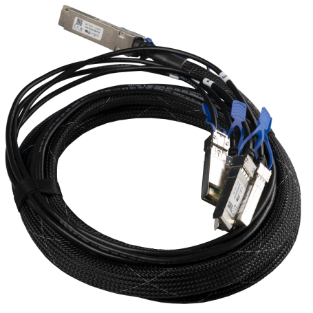 Câble épanoui QSFP28 100G⇶4x25G SFP28|Modules optiques|Azurtem