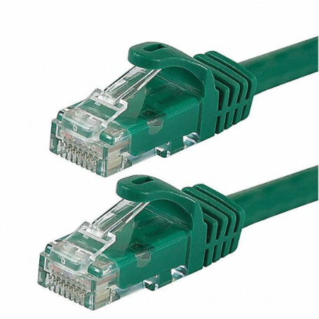 Green network cable : Cat6a S/FTP (50cm)|Network cables|Azurtem