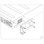 Kit de montage avant en baie pour CRS354-48P-4S+2Q+RM (avant)|Cloud Router Switches (CRS)|Azurtem