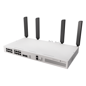  Switch Wifi Mikrotik CRS418-8P-8G-2S+5axQ2axQ-RM powerful 