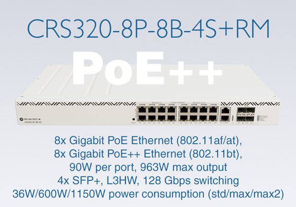 CRS320-8P-8B-4S+RM