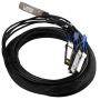 Câble épanoui QSFP28 100G⇶4x25G SFP28