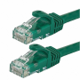 Green network cable : Cat6a S/FTP (50cm)